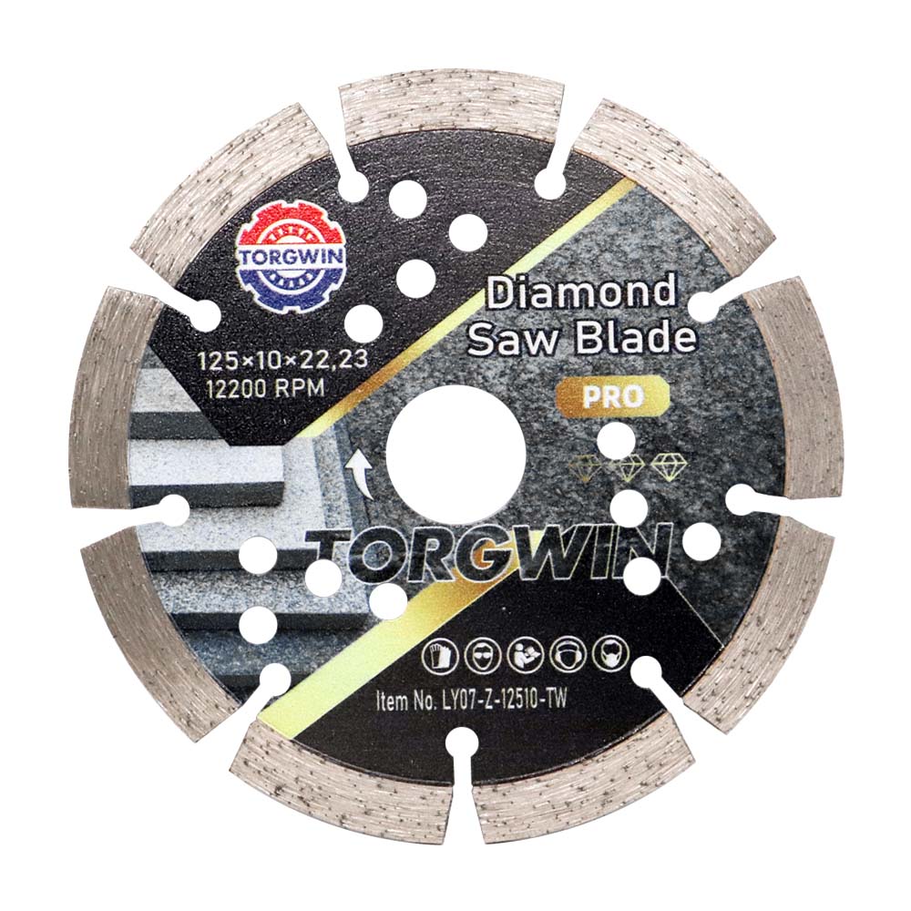125mmのセグメント化されたダイヤモンドソーブレードは、大理石を切るためです
